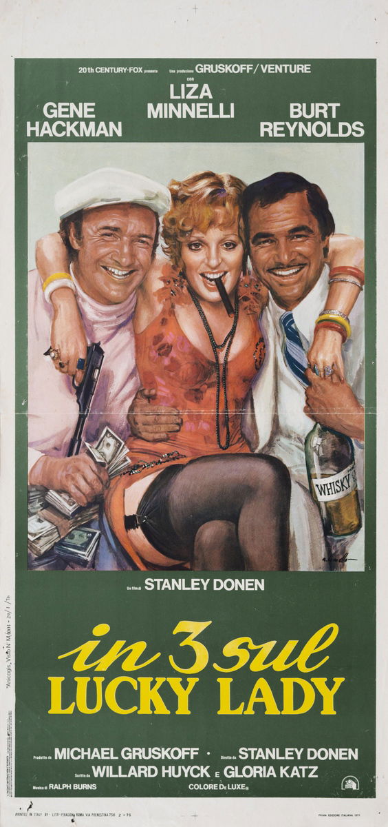 Lucky Lady - Lobby Card 1