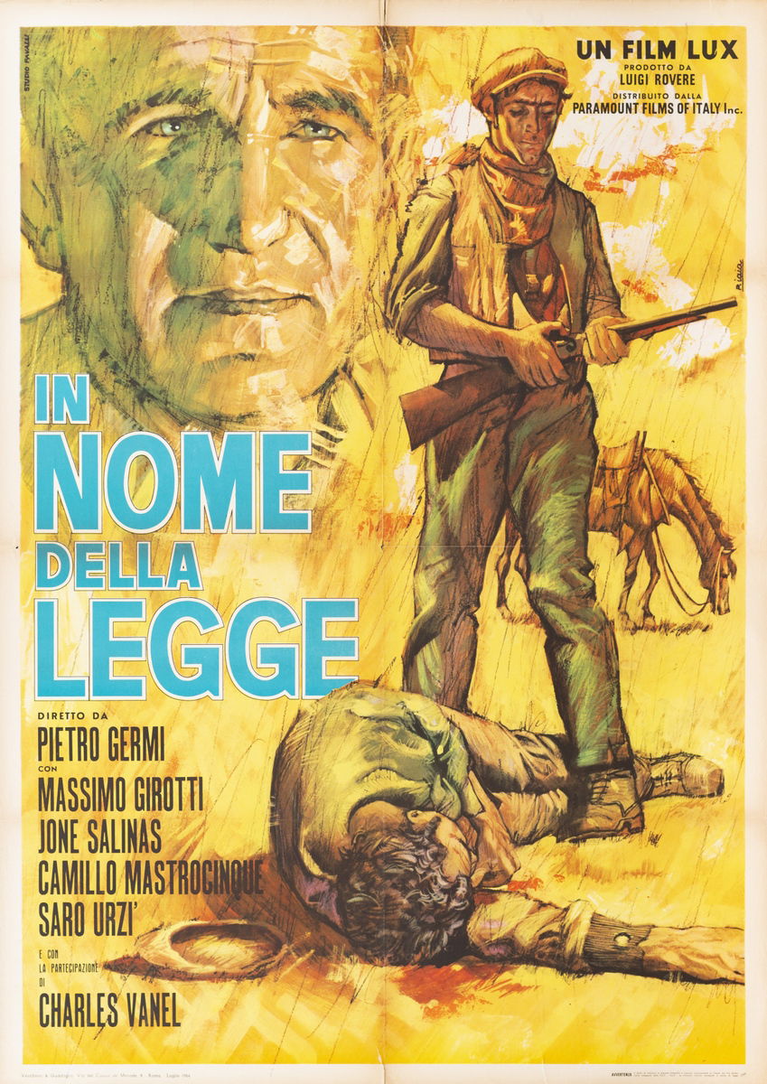 In nome della legge - Manifesto 1