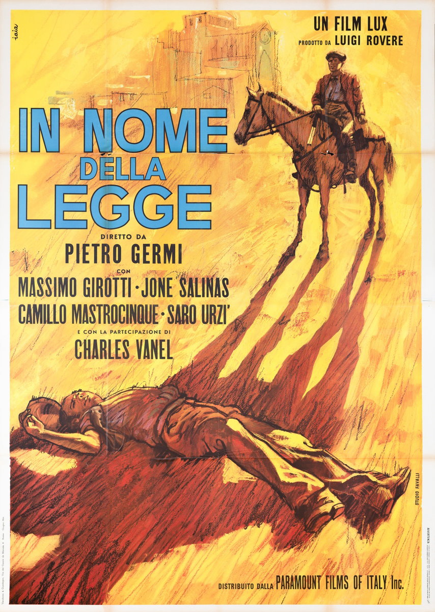 In nome della legge - Manifesto 2