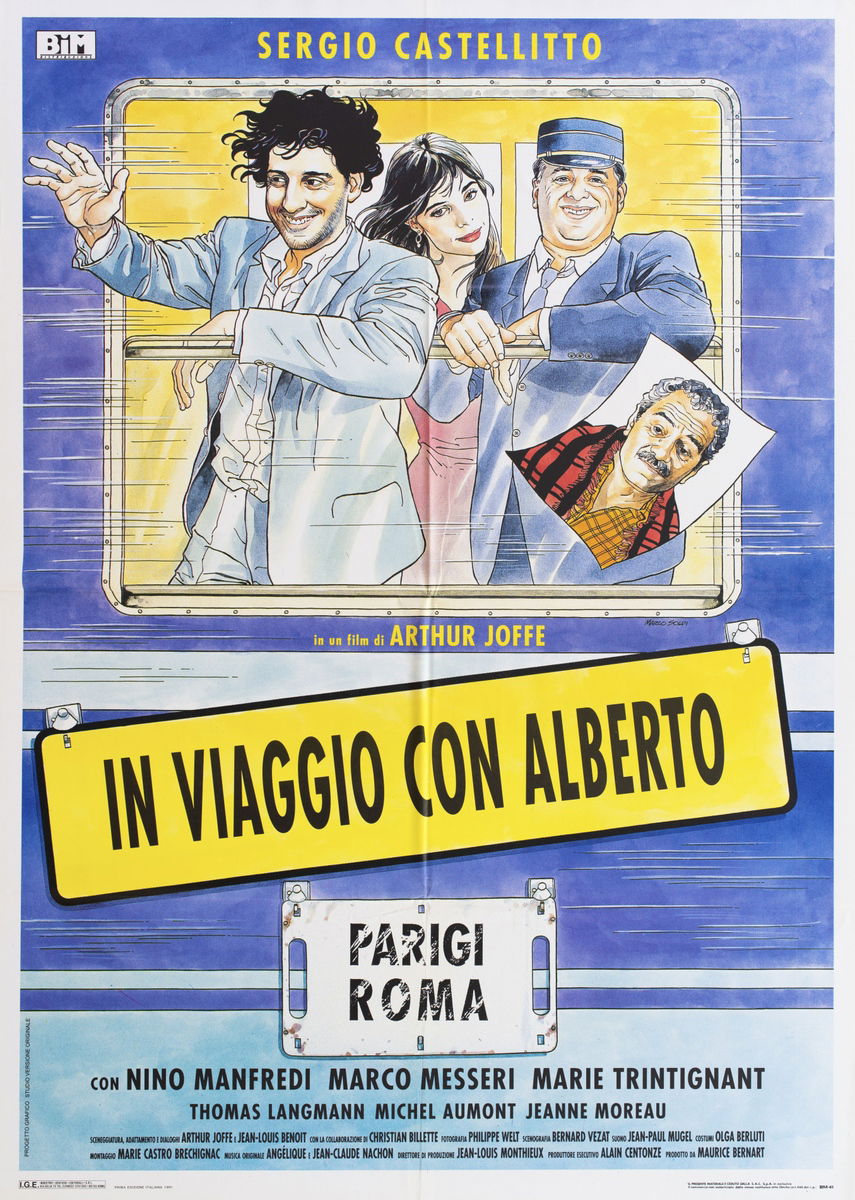 In viaggio con Alberto - Manifesto 1