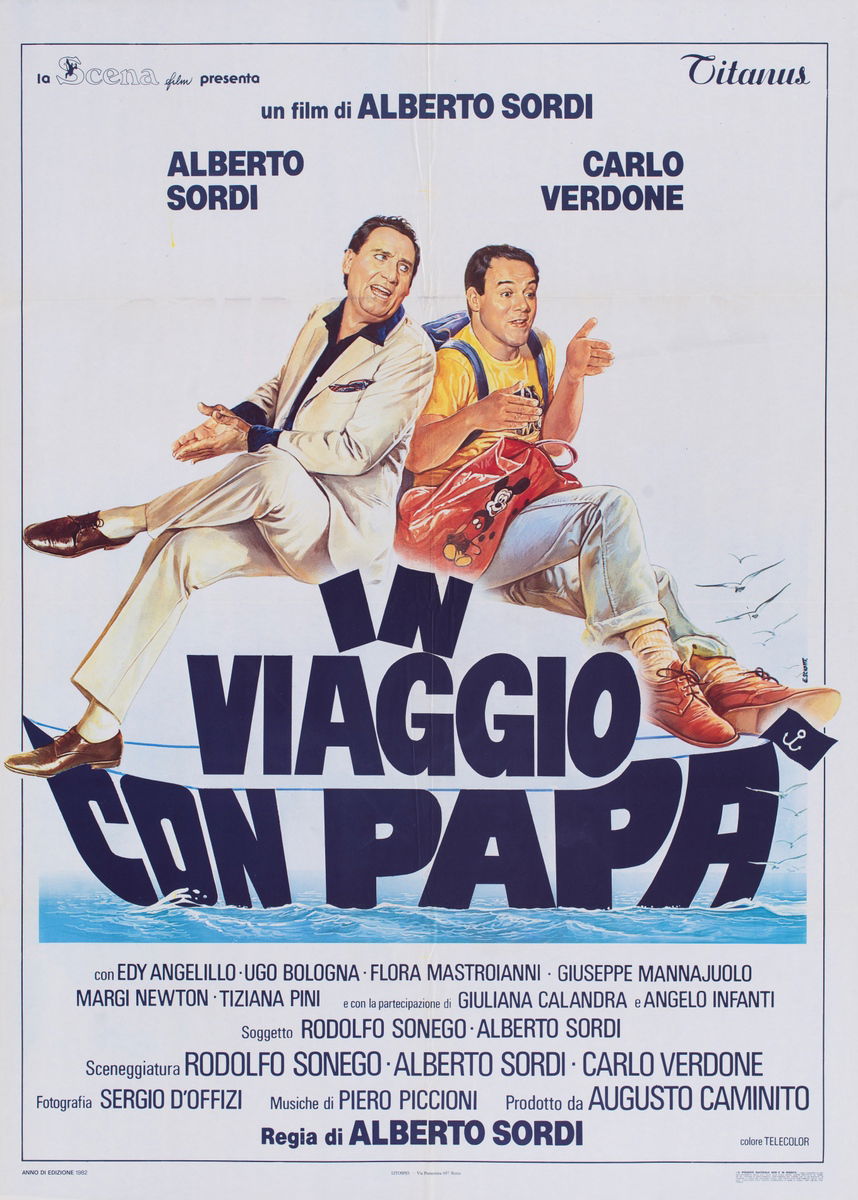 In viaggio con papà - Manifesto 1