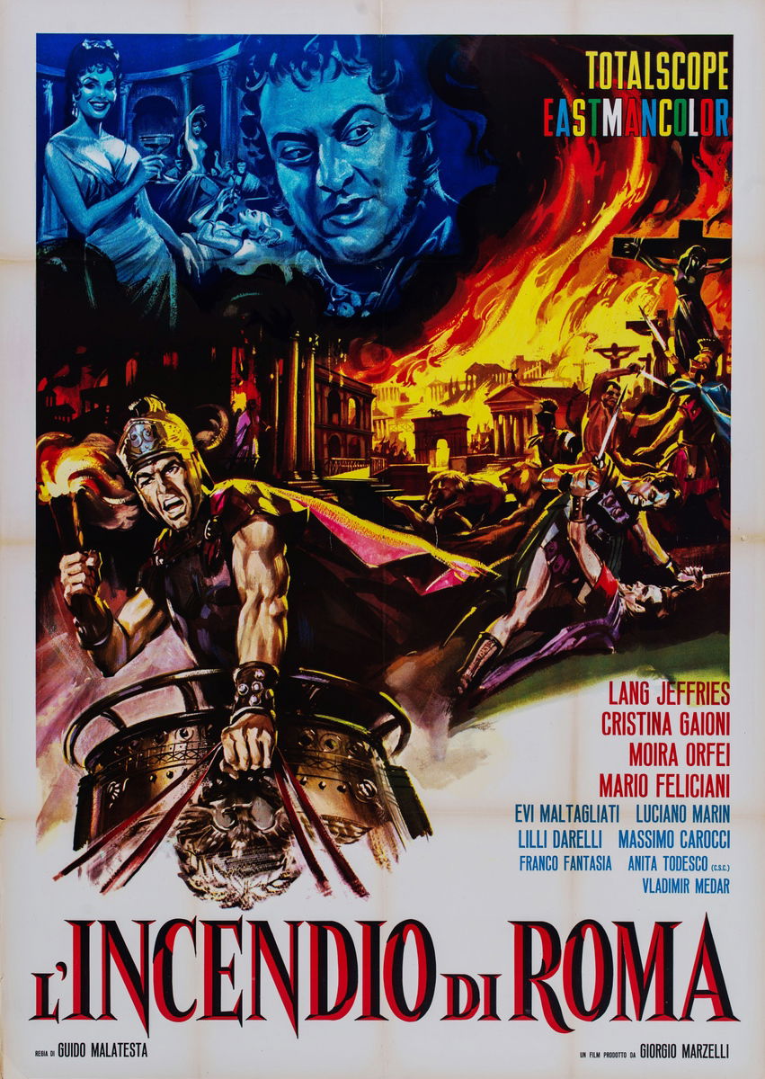 Fire Over Rome - Poster 1