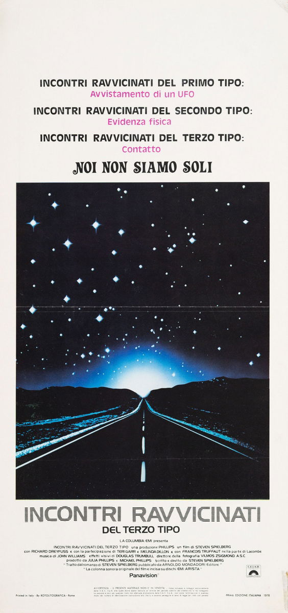 Incontri ravvicinati del terzo tipo - Locandina 1
