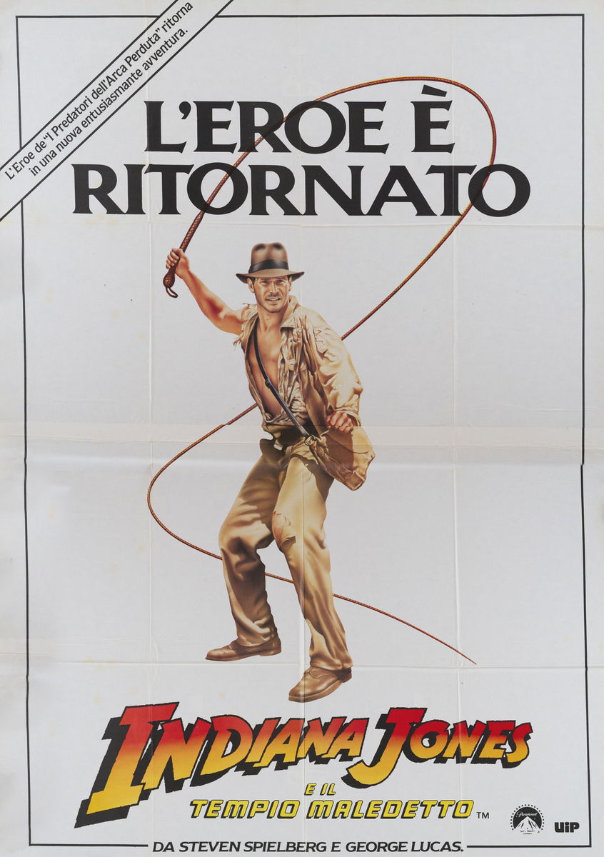 Indiana Jones e il tempio maledetto - Manifesto 1