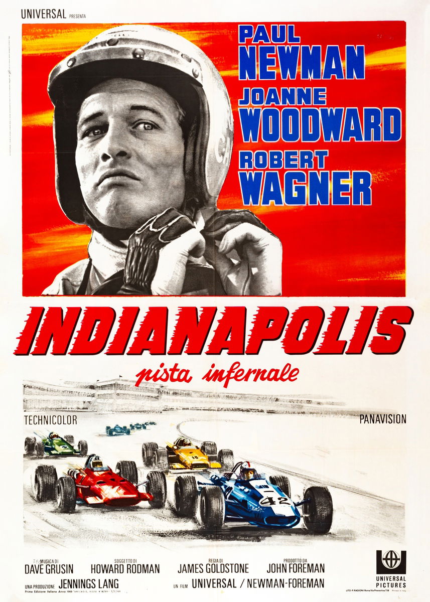 Indianapolis, pista infernale - Manifesto 1