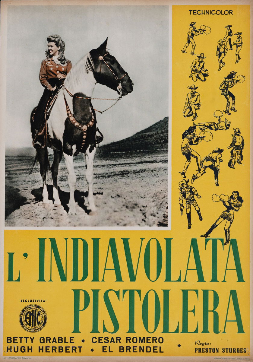 L'indiavolata pistolera - Fotobusta 1
