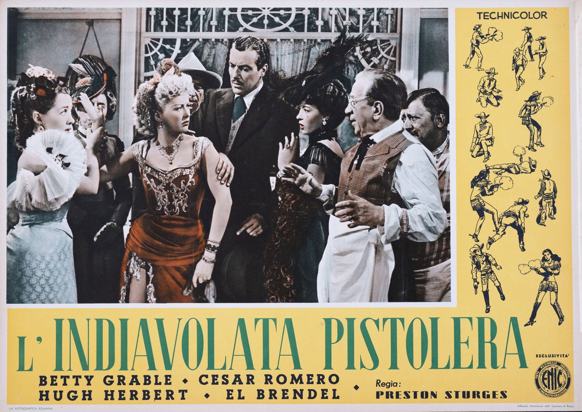 Fotobusta 2 per il film L'indiavolata pistolera (1949)