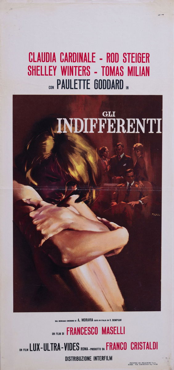 Time of Indifference - Lobby Card 1