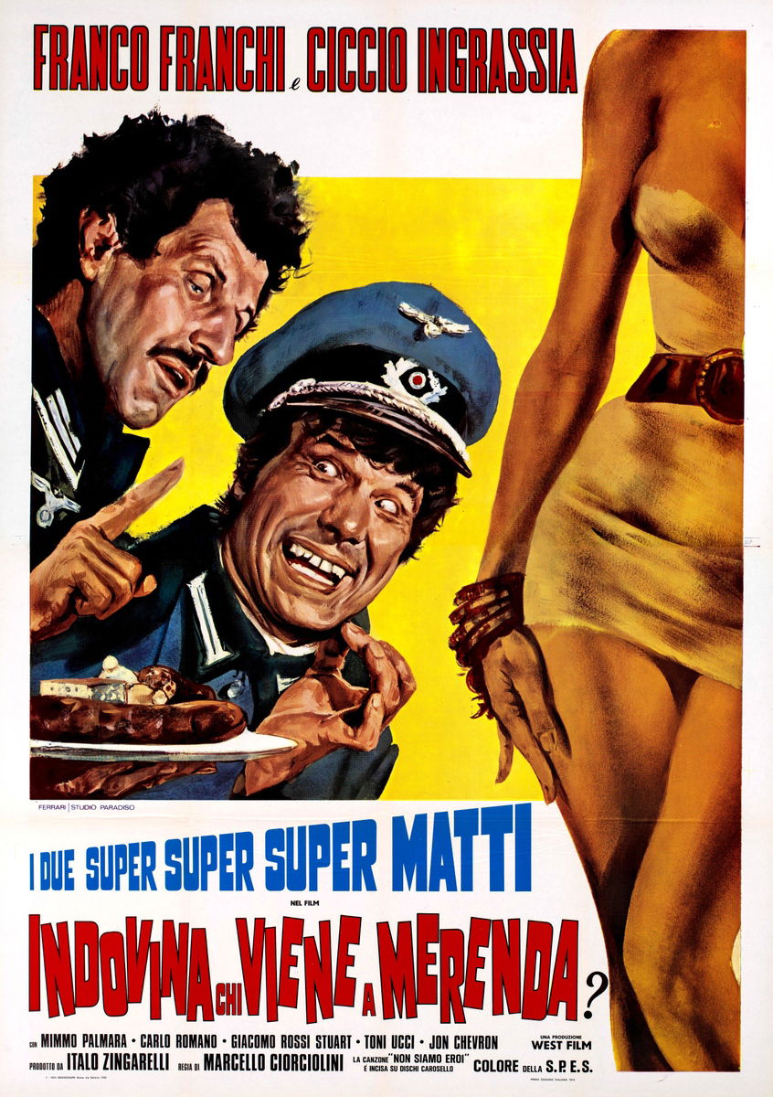 Indovina chi viene a merenda? - Manifesto 1