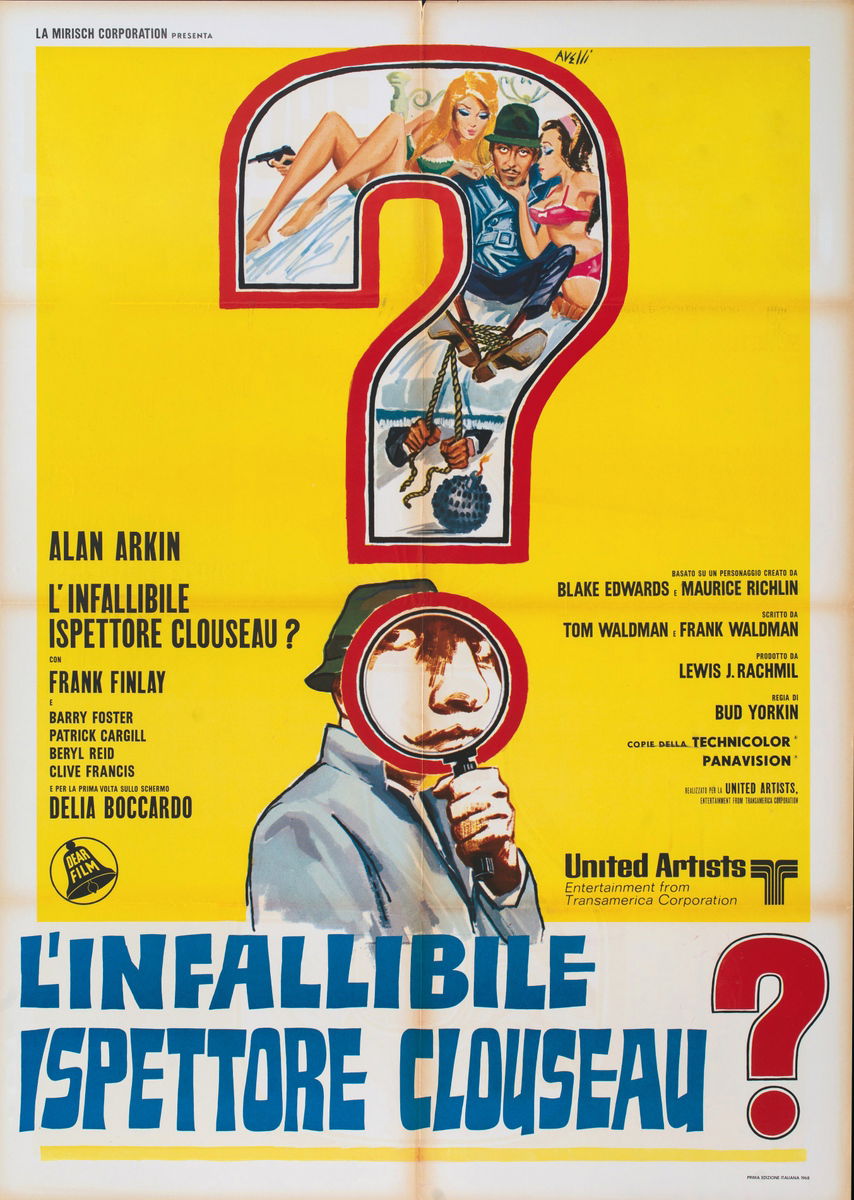 L'infallibile ispettore Clouseau - Manifesto 1