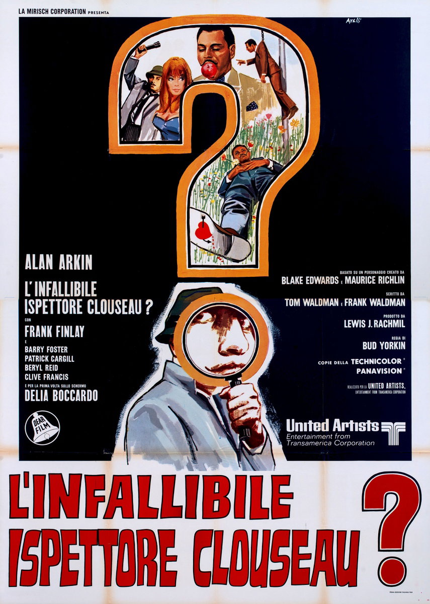 L'infallibile ispettore Clouseau - Manifesto 2