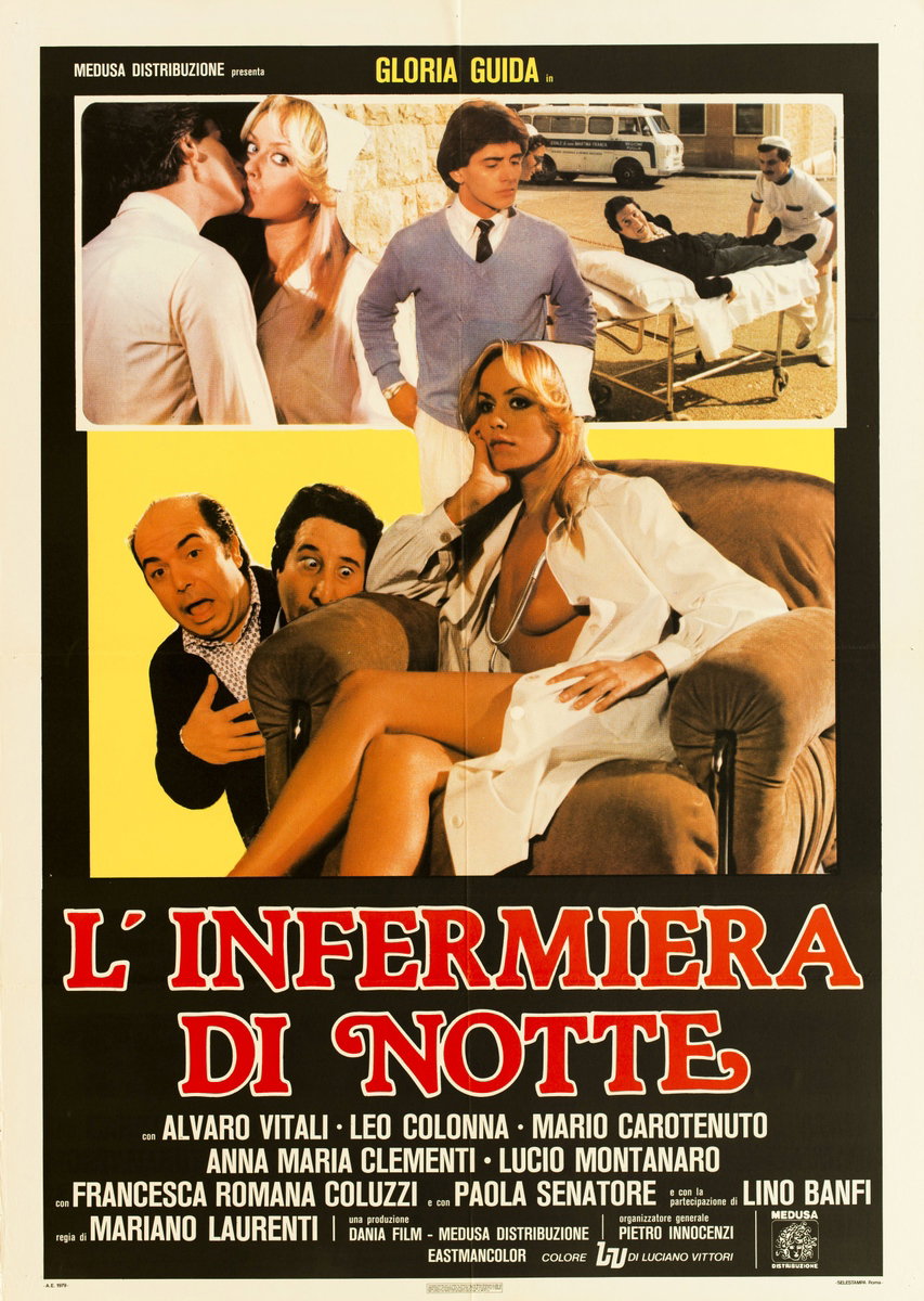 Manifesto 2 per il film L'infermiera di notte (1979)