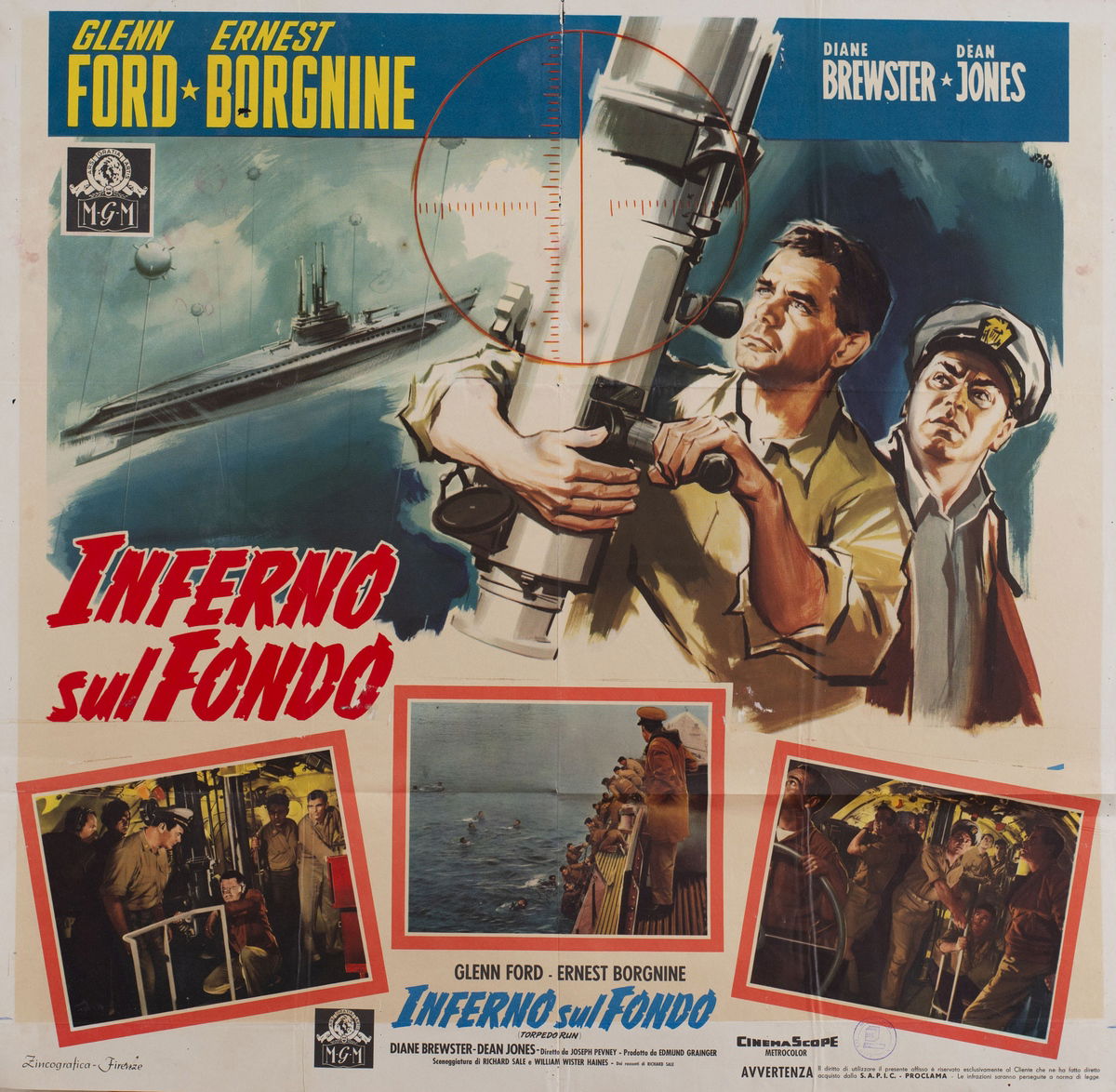 Inferno sul fondo - Poster 1