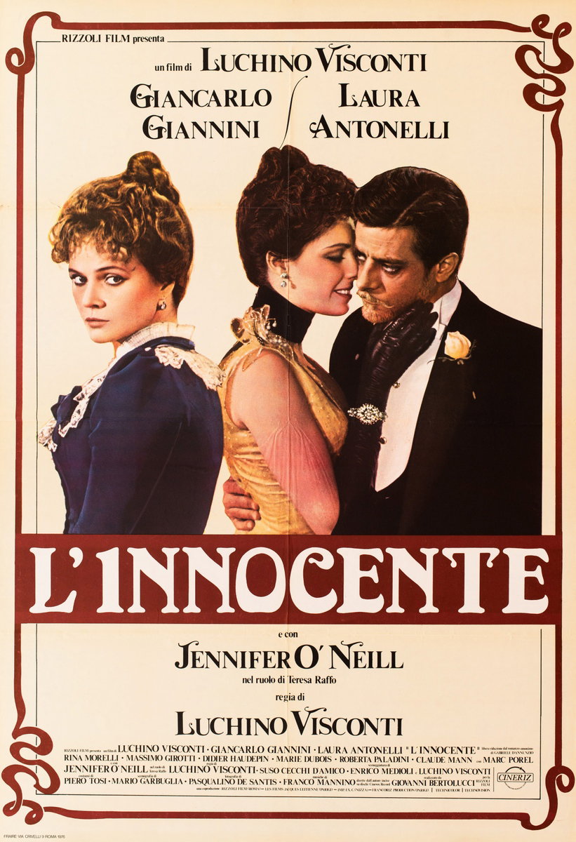 Manifesto 2 per il film L'innocente (1976)