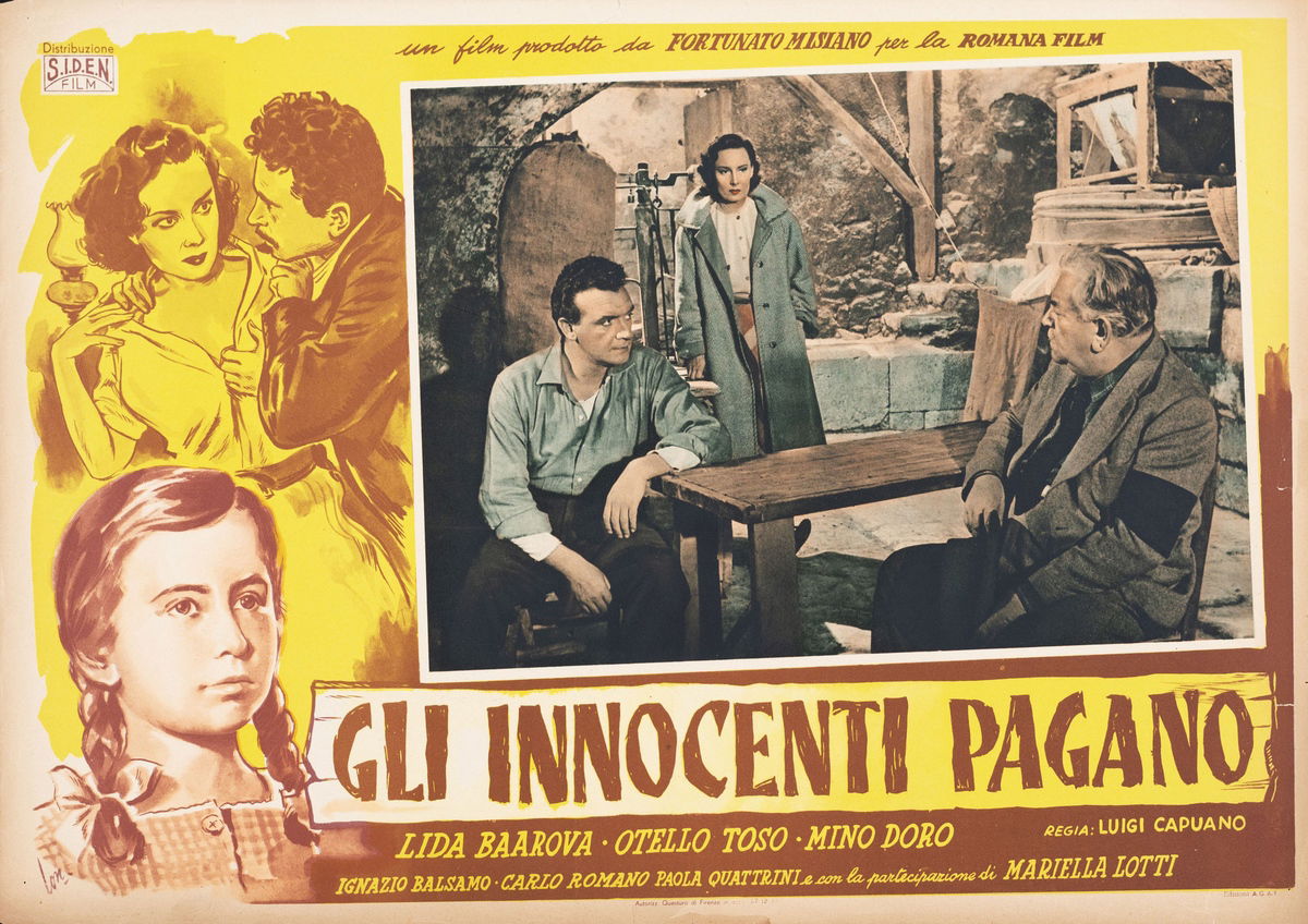 Gli innocenti pagano - Fotobusta 1