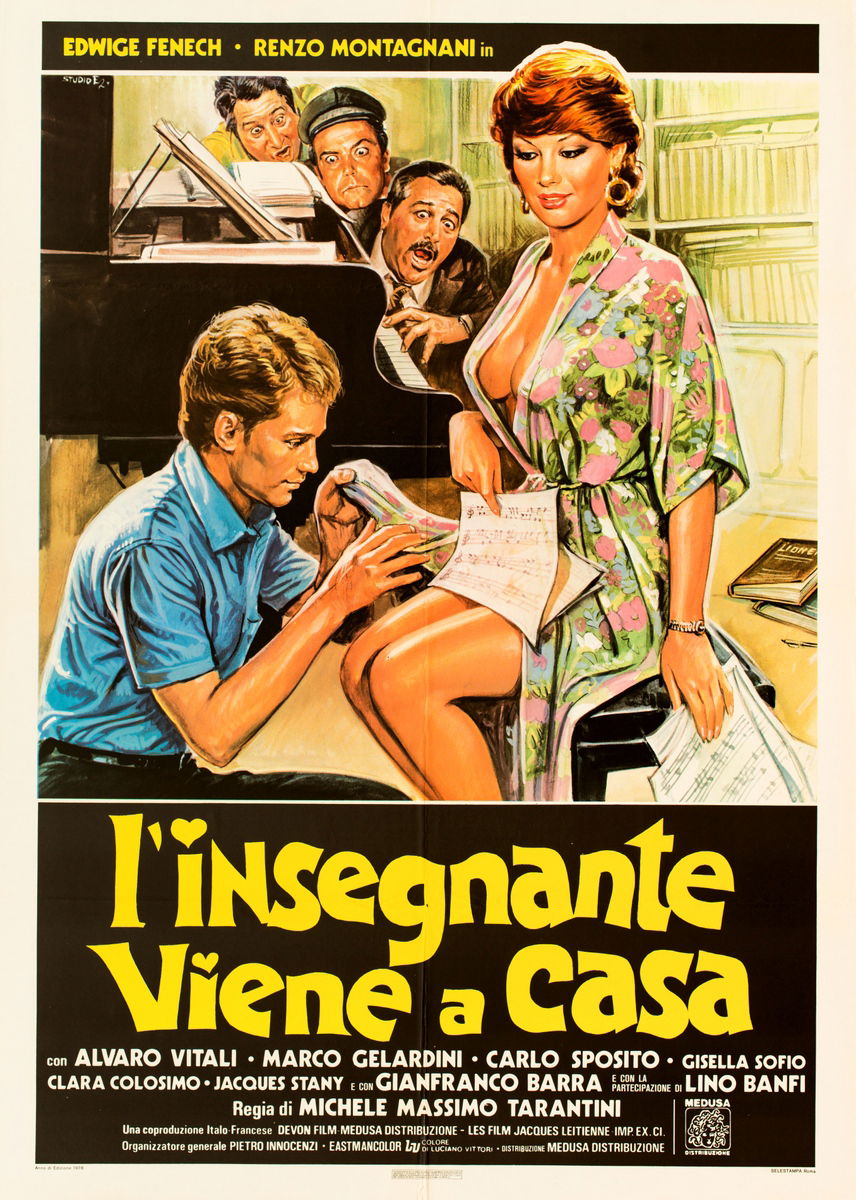 L'insegnante viene a casa - Manifesto 1