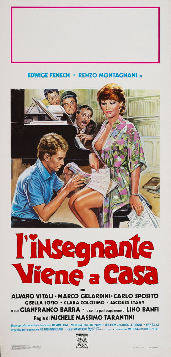 School Teacher in the House - Lobby Card 1