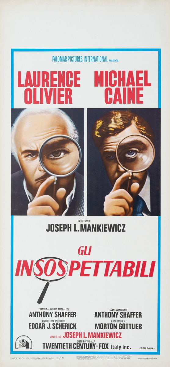 Sleuth - Lobby Card 1