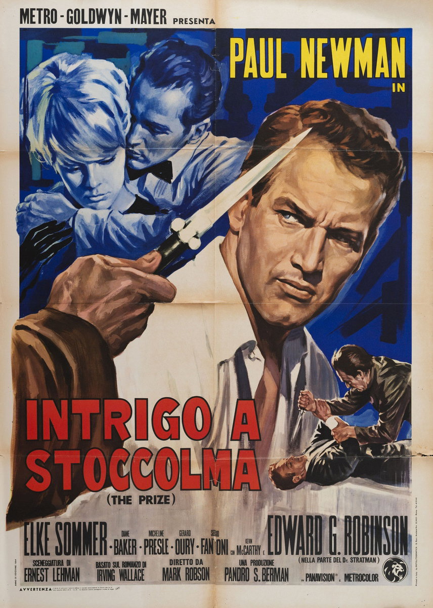 Poster 3 for the film The Prize (1963)
