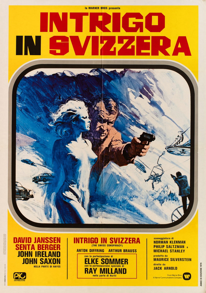 Intrigo in Svizzera - Manifesto 1