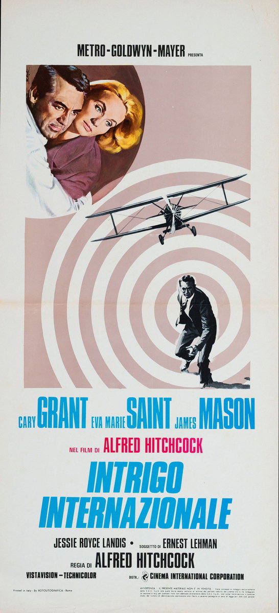 Locandina 2 per il film Intrigo internazionale (1959)
