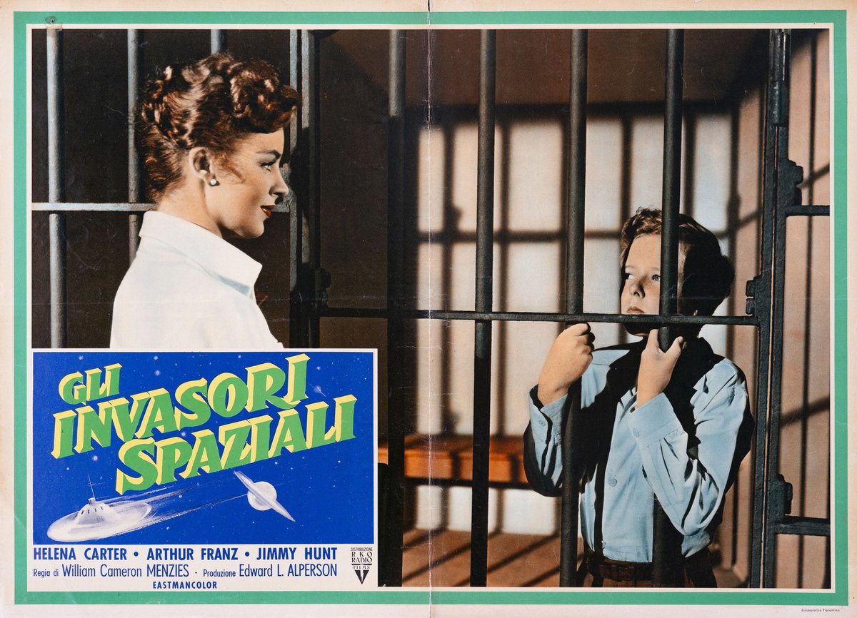 Fotobusta 2 per il film Gli invasori spaziali (1953)