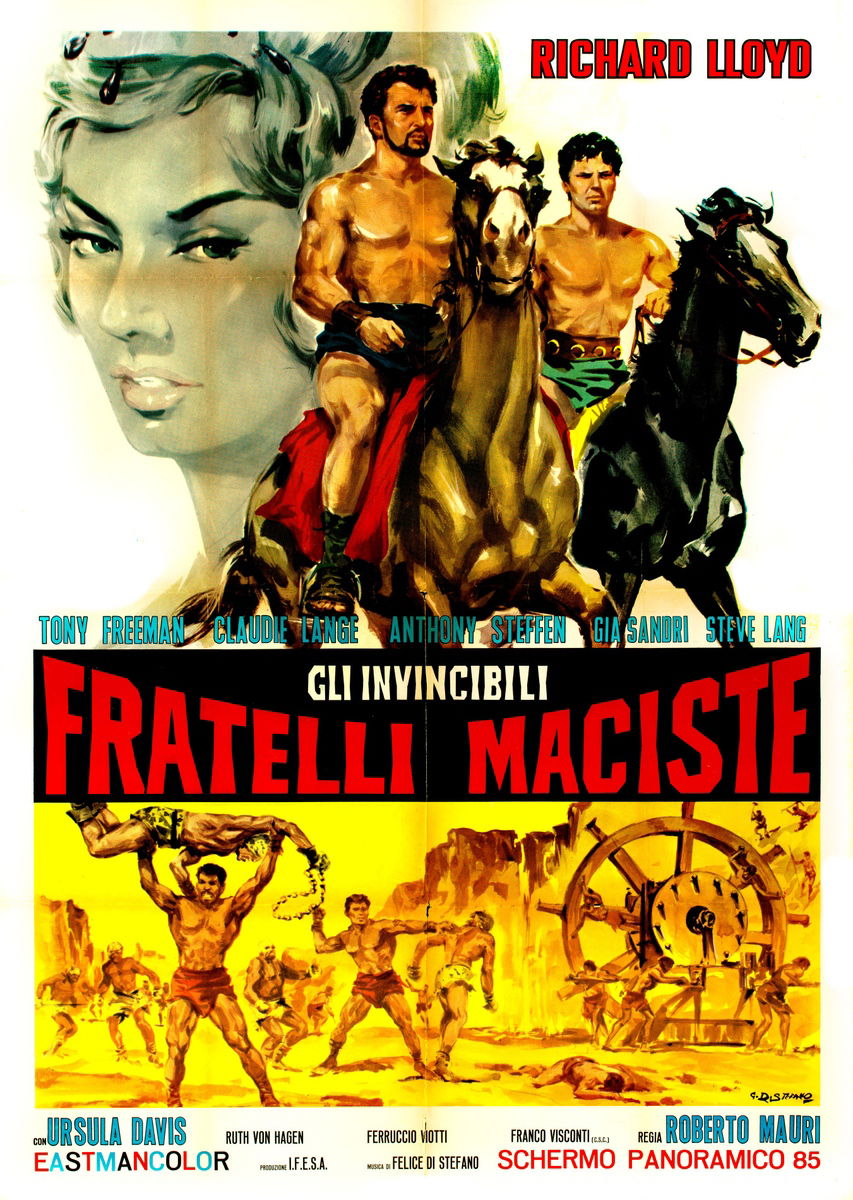 The Invincible Maciste Brothers - Poster 1