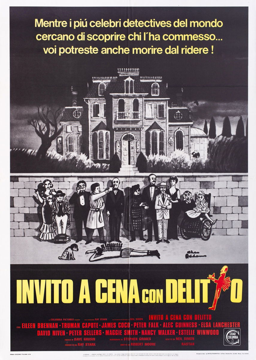 Invito a cena con delitto - Manifesto 1