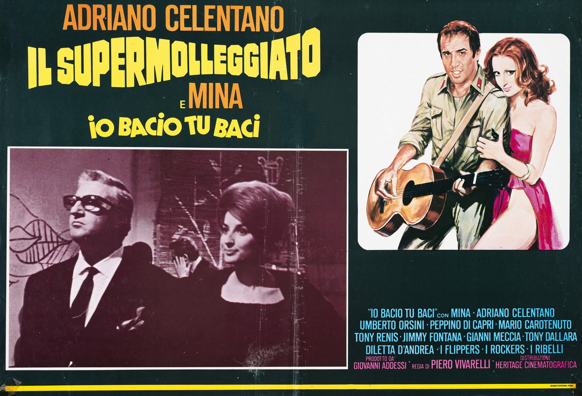 Fotobusta 2 per il film Io bacio... tu baci (1961)
