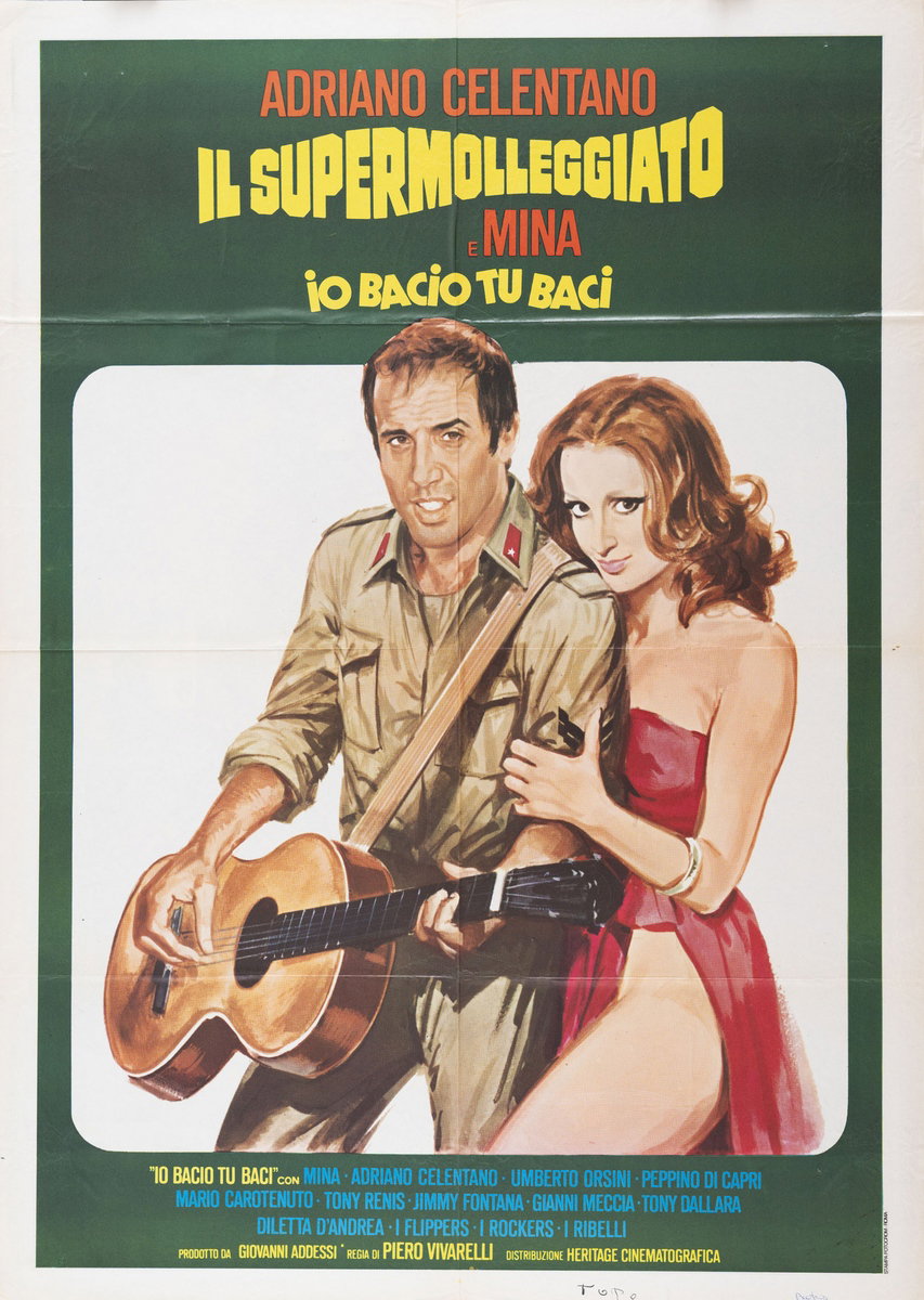 Manifesto 2 per il film Io bacio... tu baci (1961)