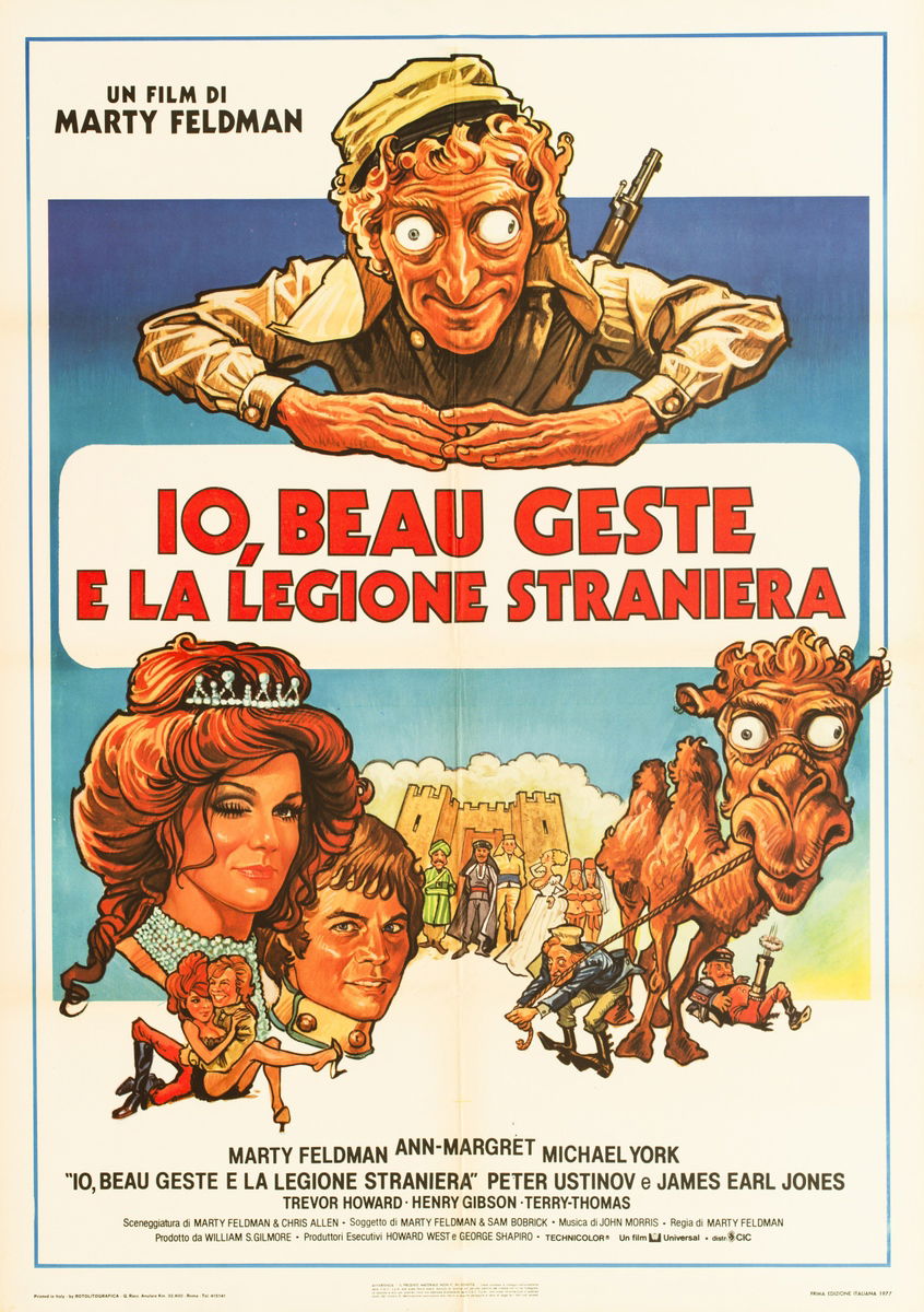 Io, Beau Geste e la legione straniera - Manifesto 1