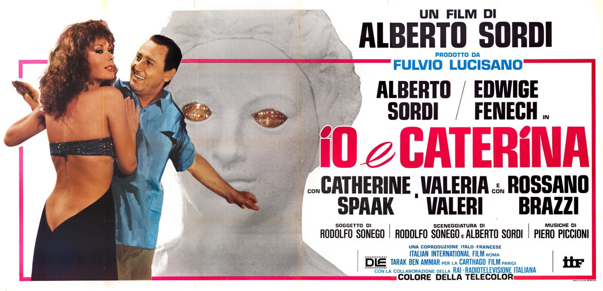 Manifesto 3 per il film Io e Caterina (1980)