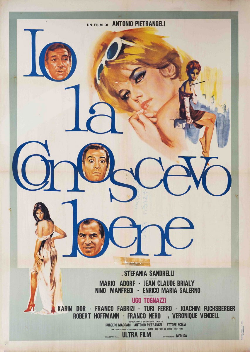 Io la conoscevo bene - Manifesto 1