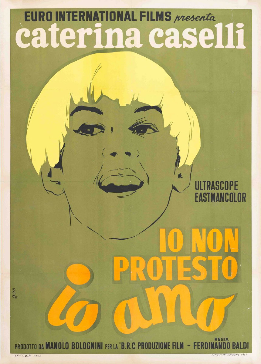 Poster 3 for the film Ich protestiere nicht, ich liebe (1967)