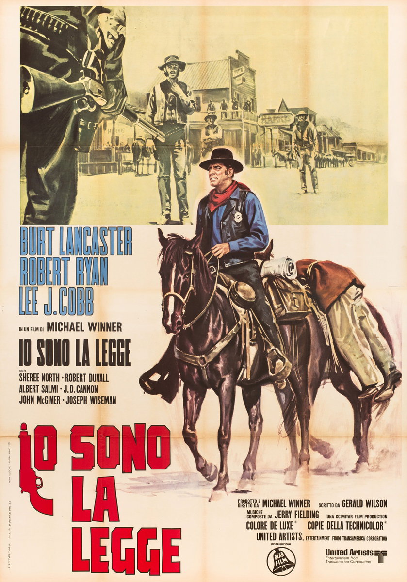 Io sono la legge - Manifesto 2