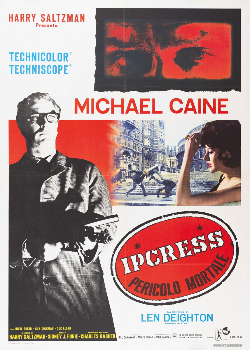Poster 3 for the film The Ipcress File (1965)