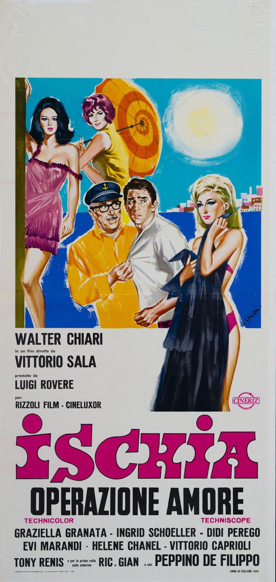 Ischia Love Operation - Lobby Card 1