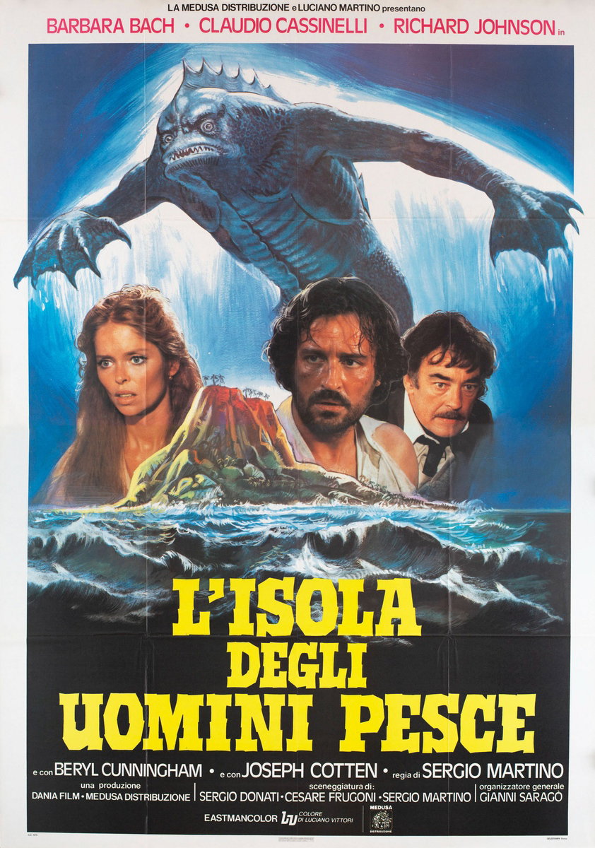 Manifesto 2 per il film L'isola degli uomini pesce (1979)