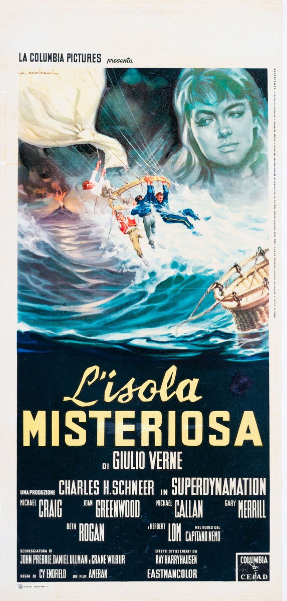 Mysterious Island - Lobby Card 1