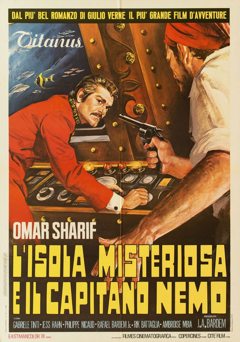 The Mysterious Island - Poster 1