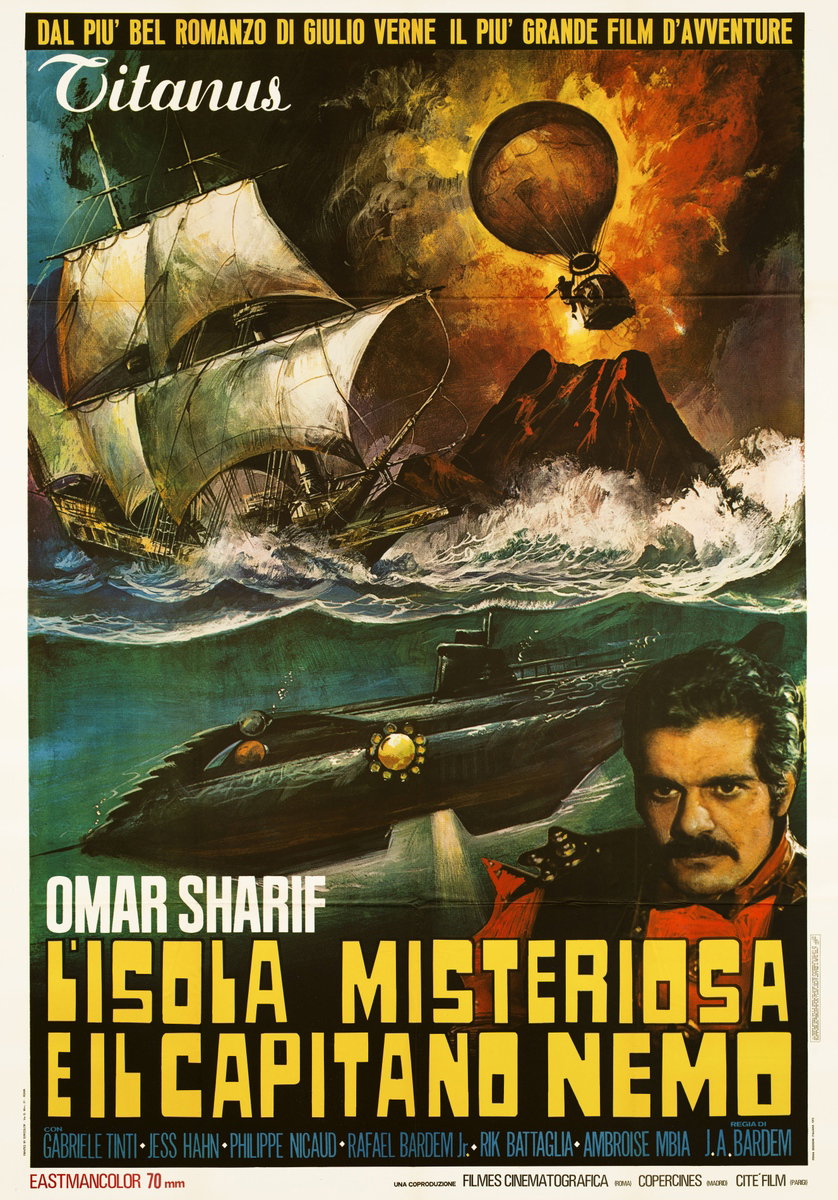 Poster 2 for the film The Mysterious Island (1973)