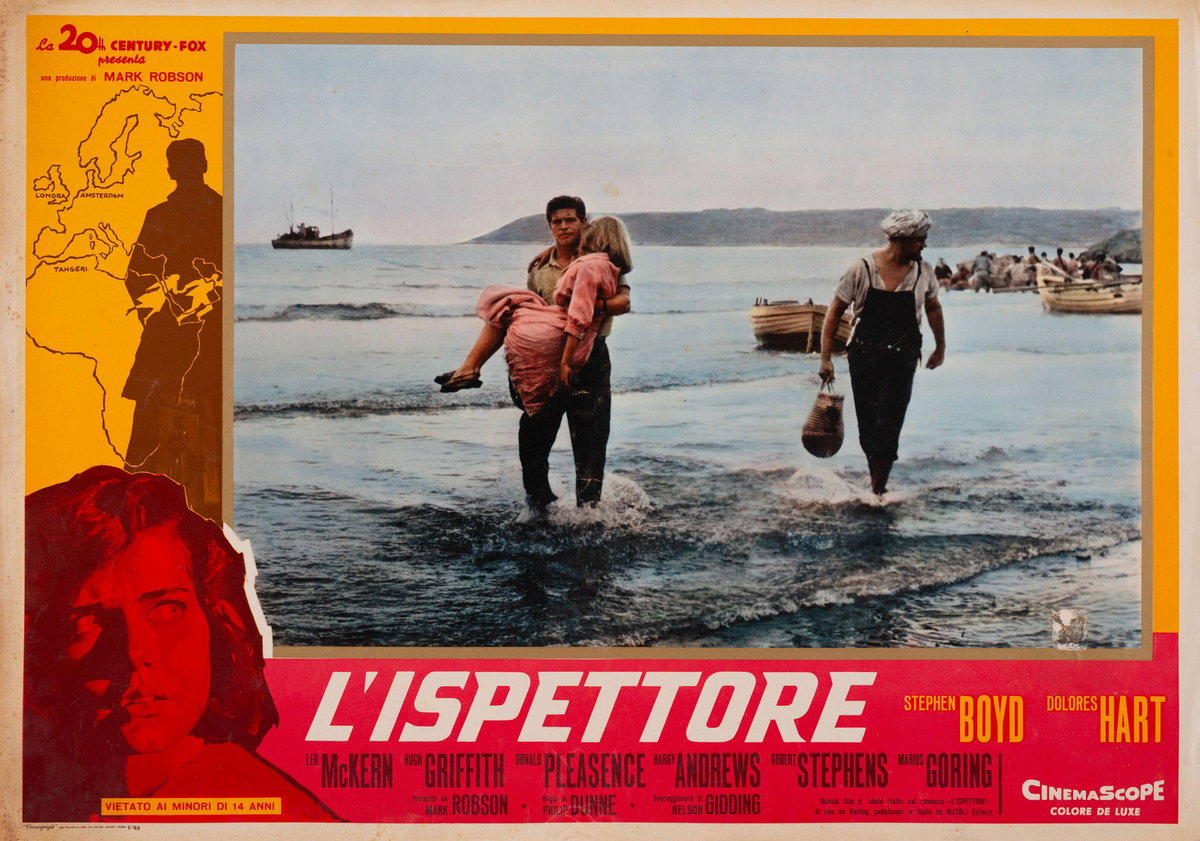 Fotobusta 2 per il film L'ispettore (1962)