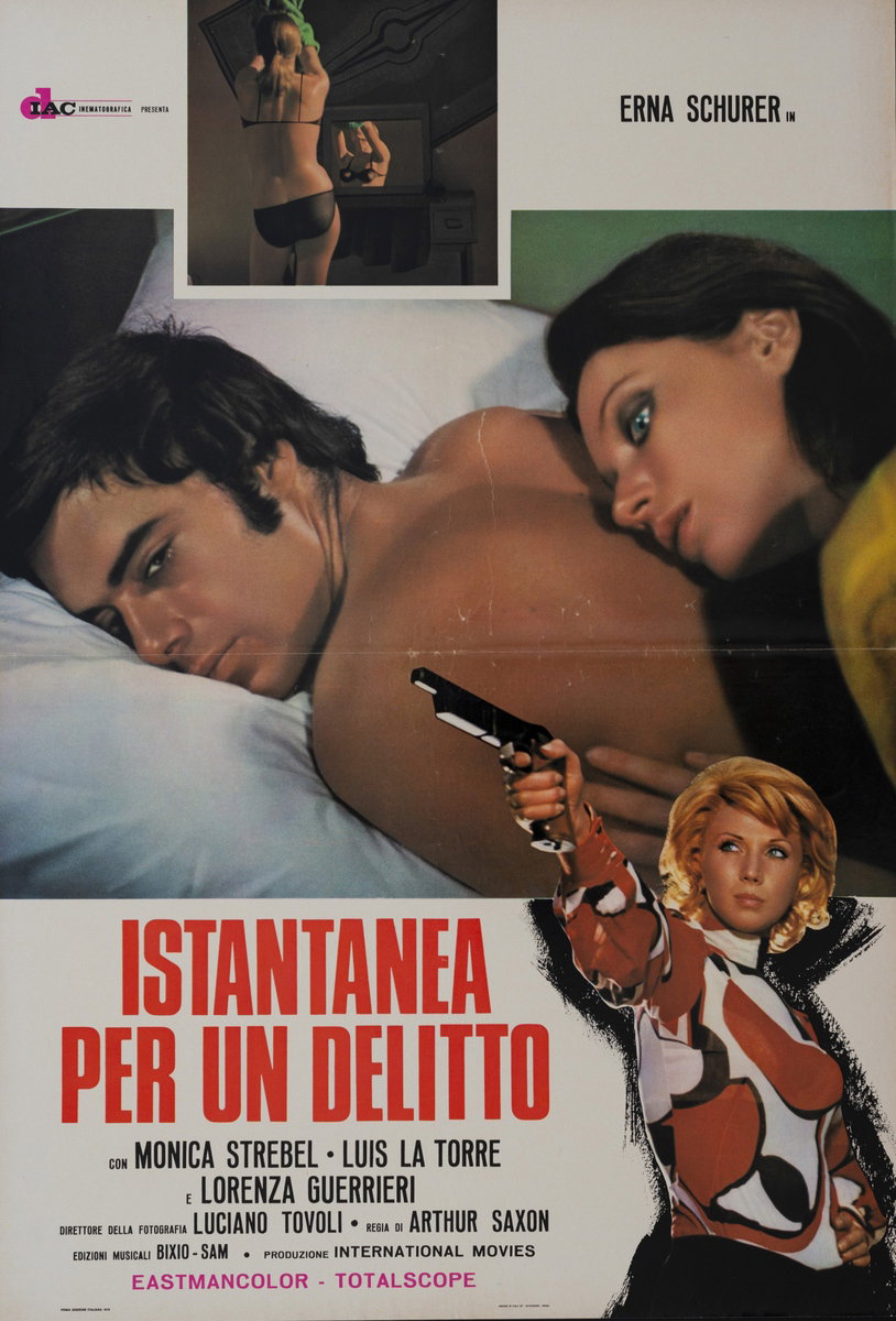 Manifesto 2 per il film Istantanea per un delitto (1975)