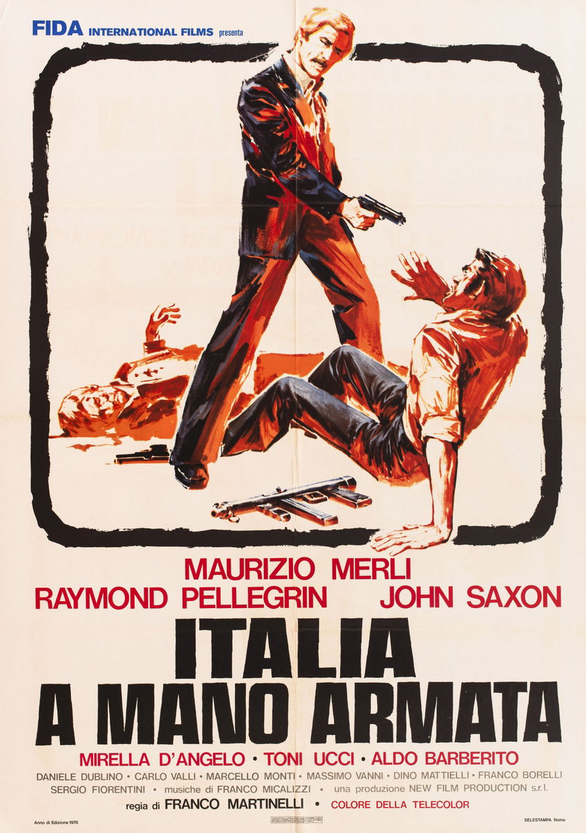 Italia a mano armata - Manifesto 1