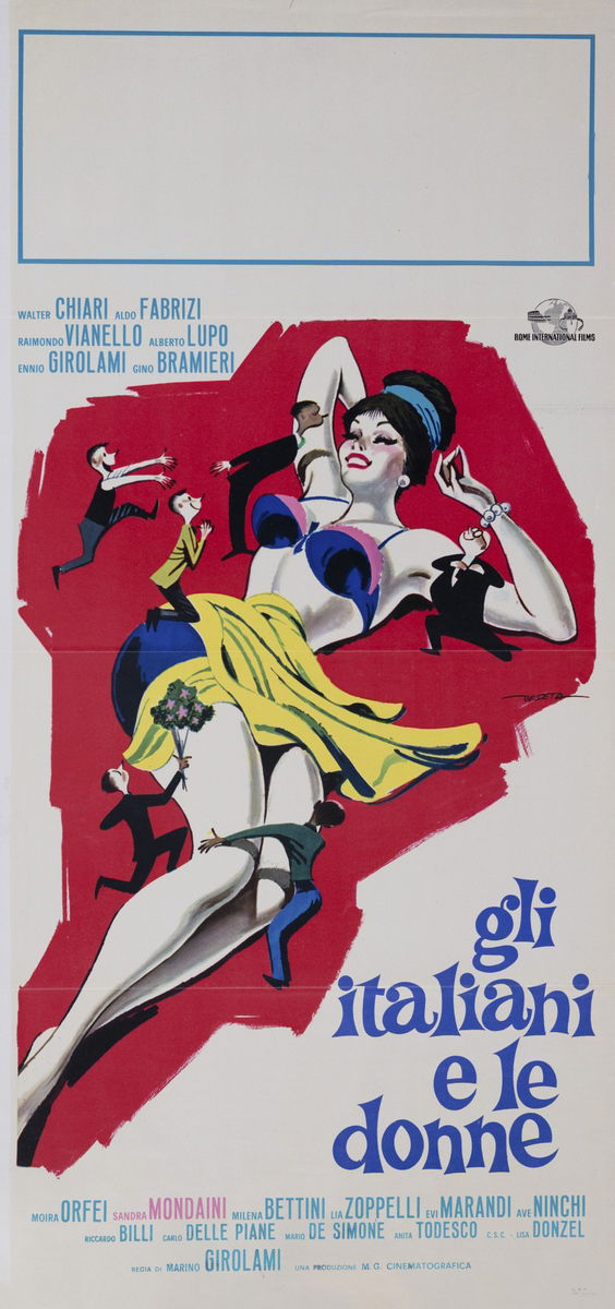 Gli italiani e le donne - Lobby Card 1