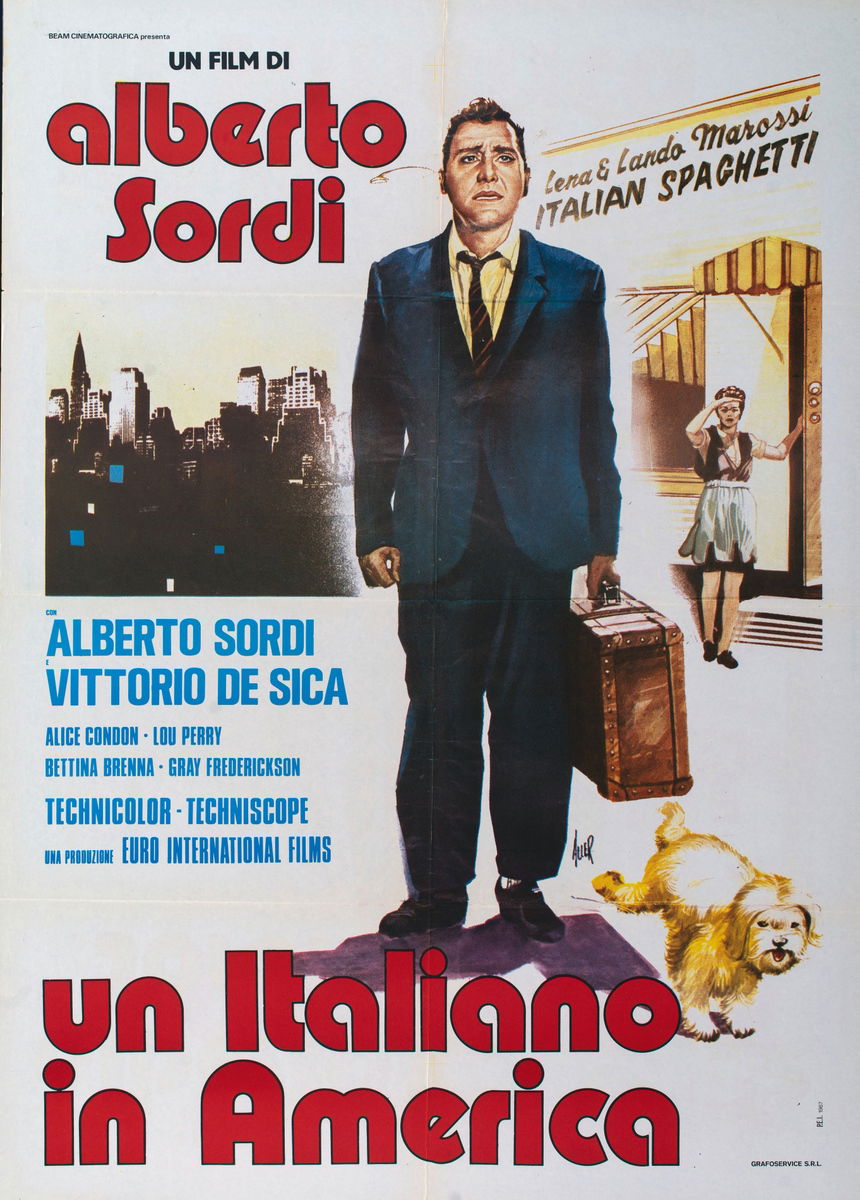 Un italiano in America - Manifesto 1