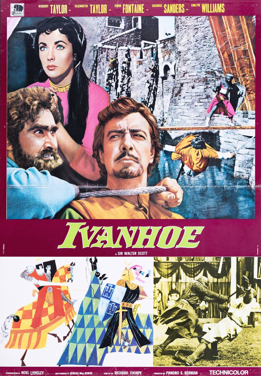 Poster 6 for the film Ivanhoe (1952)