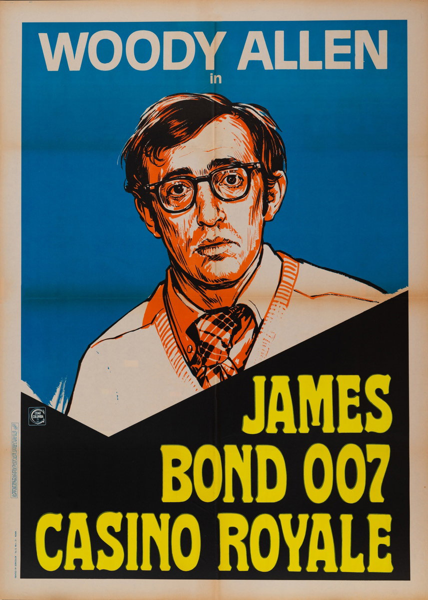 Manifesto 2 per il film James Bond 007 - Casino Royale (1967)