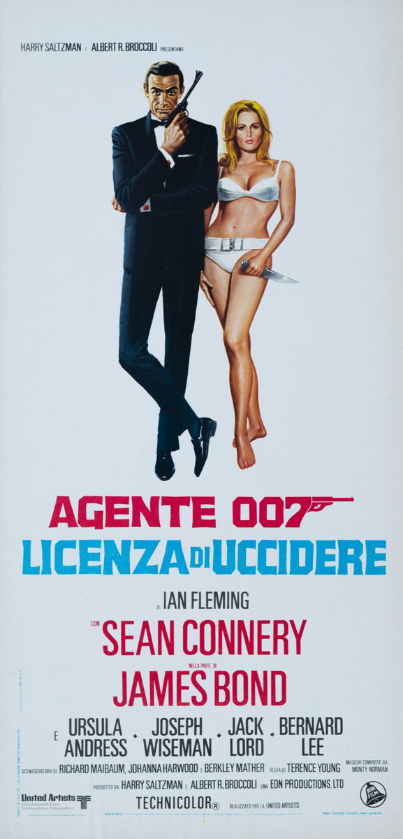 Agente 007 - Licenza di uccidere - Locandina 1