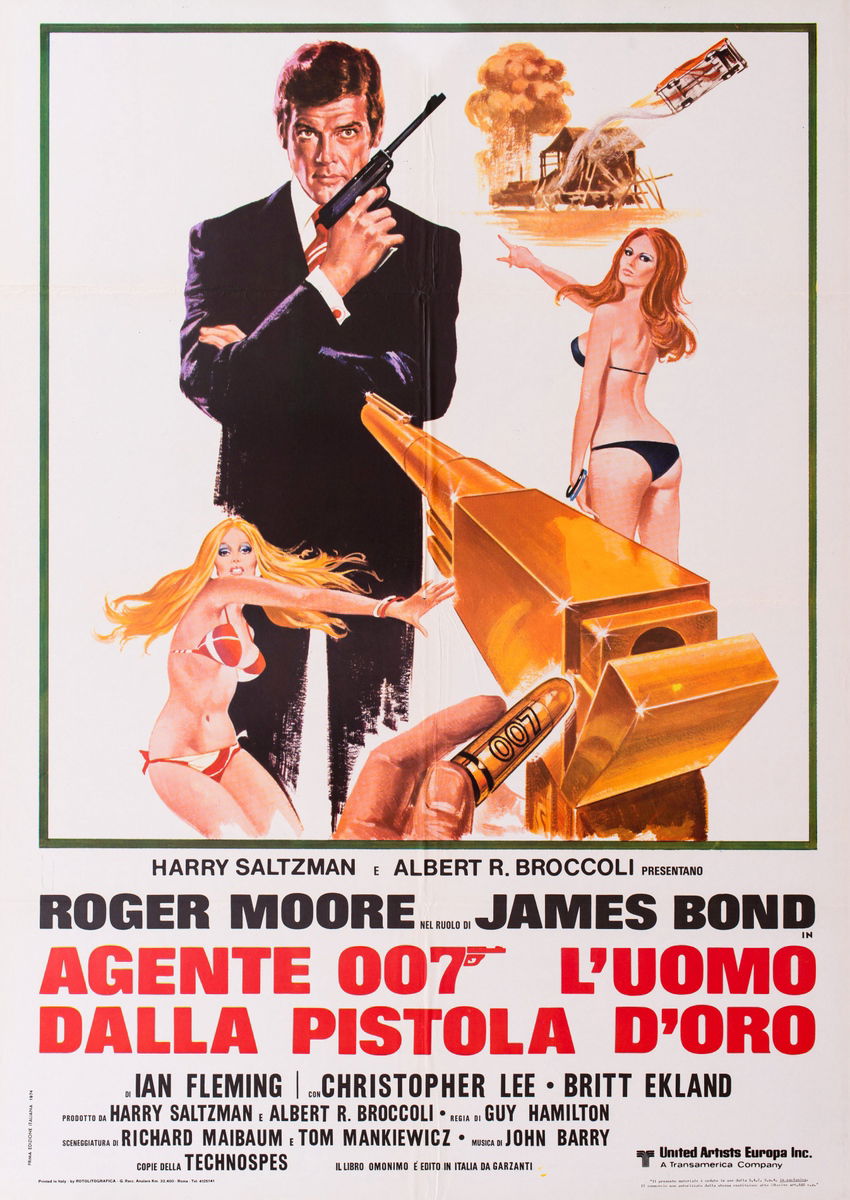 Agente 007 - L'uomo dalla pistola d'oro - Manifesto 1